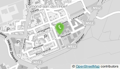 Bekijk kaart van Administratiekantoor Wiegers B.V. in Egmond aan den Hoef
