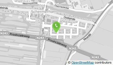Bekijk kaart van R.H. Timmerbedrijf  in Schermerhorn