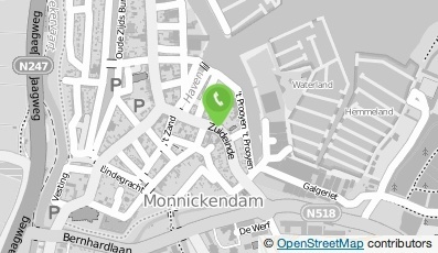 Bekijk kaart van salon 'het Zuideinde'  in Monnickendam