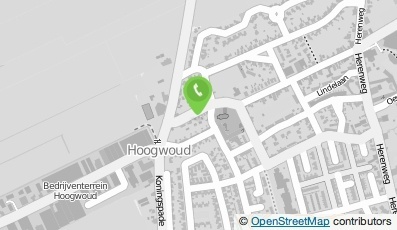 Bekijk kaart van Kees Bakker Dienstverlening in Hoogwoud