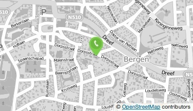 Bekijk kaart van De Hollandse Schaar  in Bergen (Noord-Holland)
