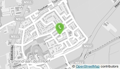 Bekijk kaart van HBB B.V.  in Egmond aan den Hoef
