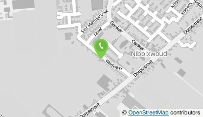 Bekijk kaart van Damtours.nl in Nibbixwoud