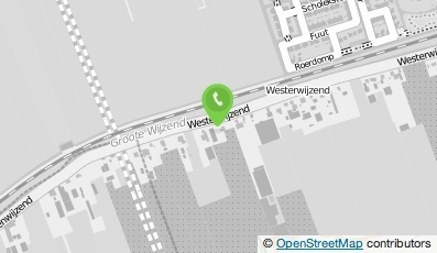 Bekijk kaart van Fruithandel Rijswijk & Van der Gulik B.V. in Hoogkarspel