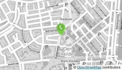 Bekijk kaart van Tandprothetische Praktijk Bernhardplein B.V. in Den Helder