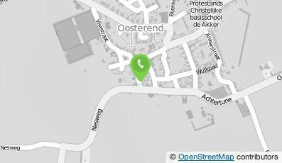 Bekijk kaart van TX22 in Oosterend (Noord-Holland)