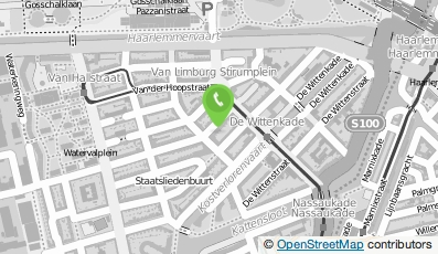 Bekijk kaart van D. van Belzen in Amsterdam