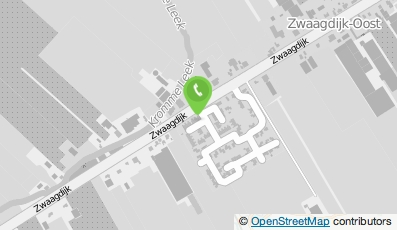 Bekijk kaart van Nico Dudink Klusbedrijf in Zwaagdijk-Oost