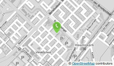 Bekijk kaart van Parketservice Alkmaar in Heemskerk