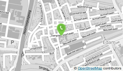 Bekijk kaart van Rijnierse & Partners, belastingadviseurs in Edam