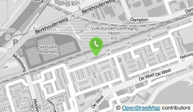 Bekijk kaart van Klusbedrijf Um-BA  in Hoorn (Noord-Holland)