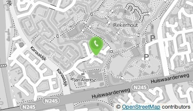 Bekijk kaart van Raekerhout  in Alkmaar