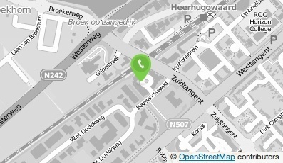 Bekijk kaart van Advocatenkantoor Mr. F. Riezebos in Heerhugowaard