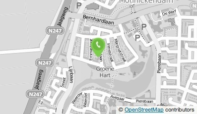 Bekijk kaart van Schildersbedrijf A. de Graaf  in Monnickendam