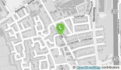 Bekijk kaart van Kinderopvang ZoWieZo Hoorn B.V. in Wognum