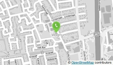 Bekijk kaart van Tandheelkundig Centrum Wognum  in Wognum