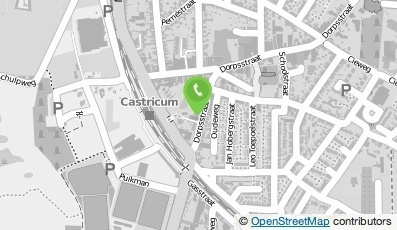 Bekijk kaart van Orthodontiepraktijk Huisinga  in Castricum