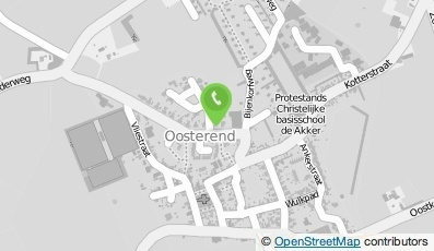 Bekijk kaart van TX43 S.J. Betsema  in Oosterend (Noord-Holland)