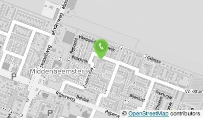 Bekijk kaart van Dirk Klok Hoveniers  in Noordbeemster