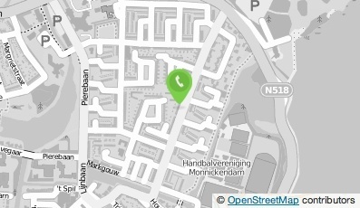 Bekijk kaart van Nameless Ambulant Kappersbedrijf in Monnickendam