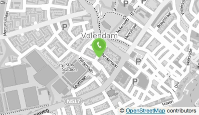 Bekijk kaart van J.J. Snieder in Volendam