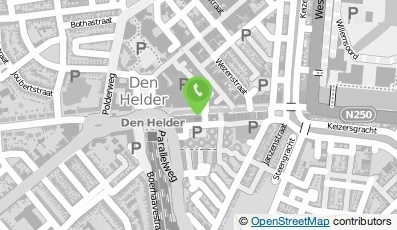 Bekijk kaart van Mooij Modes in Den Helder