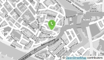 Bekijk kaart van N.V. Bergkwartier, Maatschappij tot Stadsherstel in Deventer