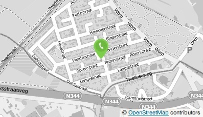 Bekijk kaart van Schildersbedrijf G. Mast  in Deventer