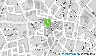 Bekijk kaart van Haarmeijer Opticien Juwelier  in Raalte