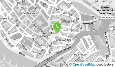 Bekijk kaart van Café De Buren van Schimmelpenninck B.V. in Deventer