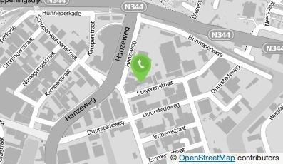 Bekijk kaart van Aannemersbedrijf T.M.E. Harleman B.V. in Deventer