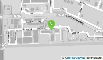Bekijk kaart van Gebruikte Auto Onderdelen Service Flevoland in Emmeloord