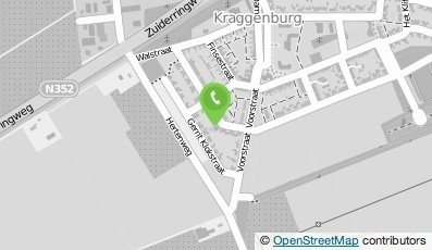 Bekijk kaart van V.O.F. Klussenbedrijf Schulting in Kraggenburg