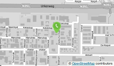 Bekijk kaart van Tweewielerscentrum J. Bakker in Urk