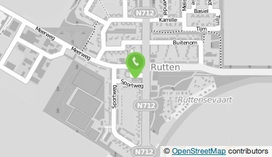 Bekijk kaart van Service- en Handelsonderneming R.H. Heukers in Rutten