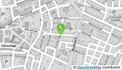 Bekijk kaart van LSNED Leidingenstraat Nederland in Roosendaal