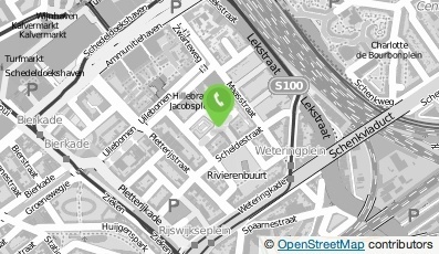 Bekijk kaart van Dak Adriaan Vlack in Den Haag