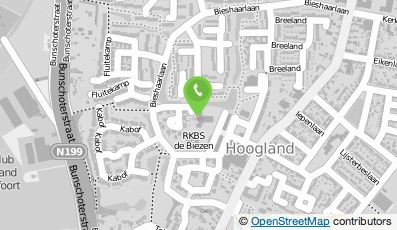 Bekijk kaart van Kindcentrum Bubbels in Hoogland