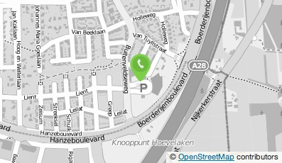 Bekijk kaart van Kindcentrum Binnenstebuiten in Hooglanderveen