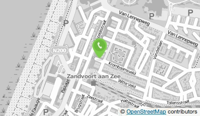 Bekijk kaart van Administratiekantoor Jansen op de Haar in Zandvoort