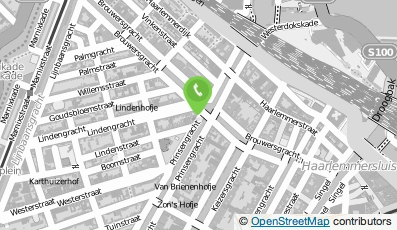 Bekijk kaart van Pompon Bloemenwinkel B.V. in Amsterdam