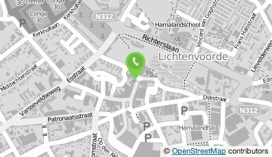 Bekijk kaart van Ebbers Media B.V. in Lichtenvoorde