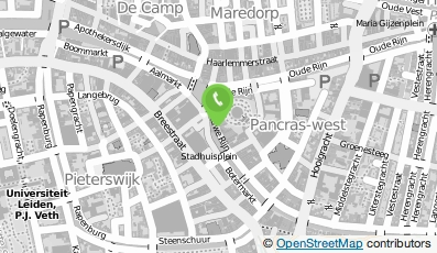 Bekijk kaart van Grand Café De Stadthouder  in Leiden