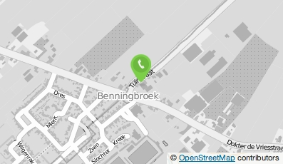Bekijk kaart van C. Vlaar Benningbroek B.V. in Benningbroek