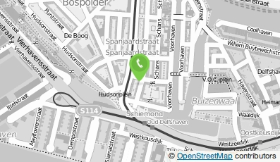 Bekijk kaart van Café 'Cascade' in Rotterdam
