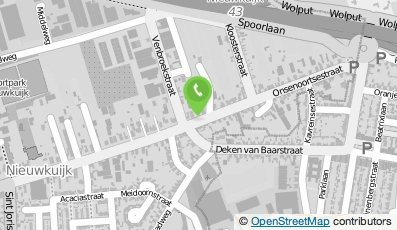 Bekijk kaart van AA kunstgras in Nieuwkuijk