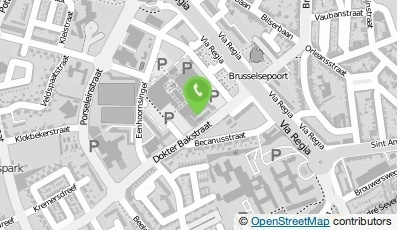 Bekijk kaart van V.O.F. Cafetaria De Brusselse Poort in Maastricht