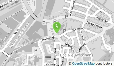 Bekijk kaart van Stichting Sociëteit Reiderland  in Bad Nieuweschans