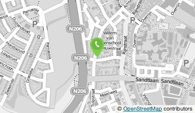 Bekijk kaart van Sticks & Pipes in Katwijk (Zuid-Holland)