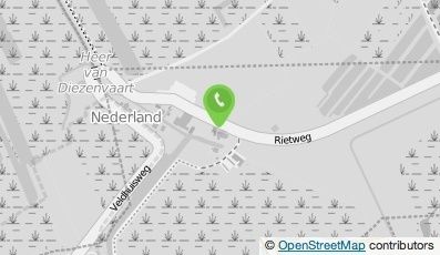 Bekijk kaart van Landbouw- en rietteeltbedrijf De Lange in Nederland